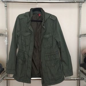 H&M Army Green Utility Jacket